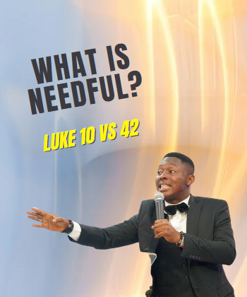 One thing is Needful!